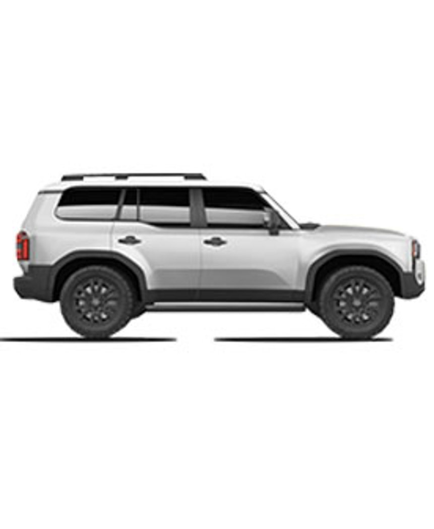 Side view Toyota Prado